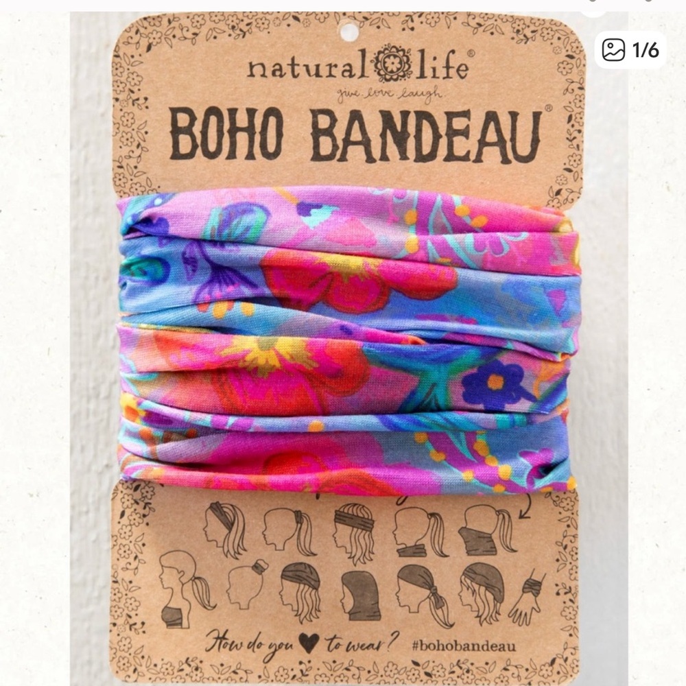 NEW Natural Life boho bandeau hair band